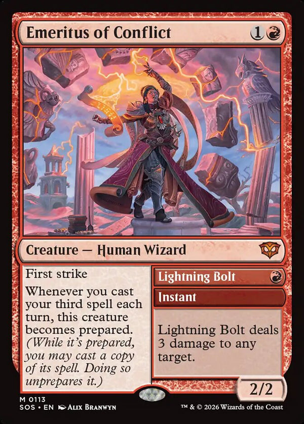 Emeritus of Conflict - Magic: The Gathering