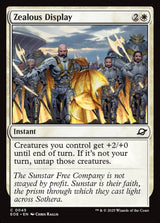 Zealous Display - Magic: The Gathering