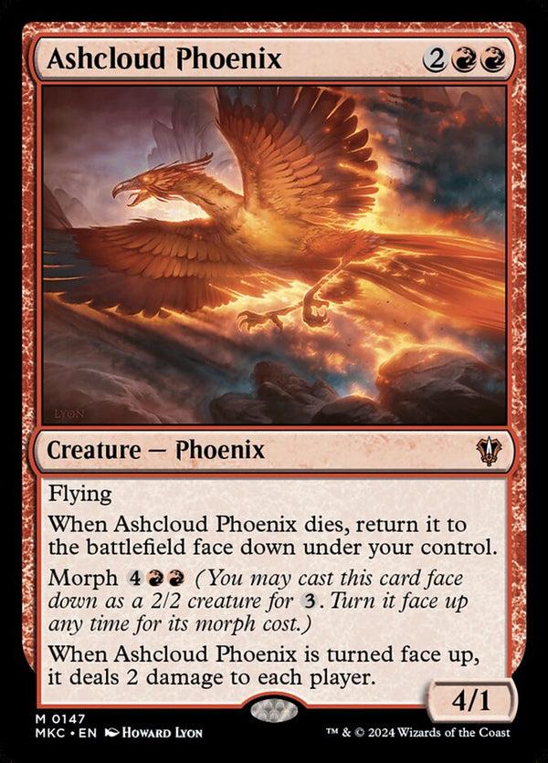 Ashcloud Phoenix - Magic: The Gathering