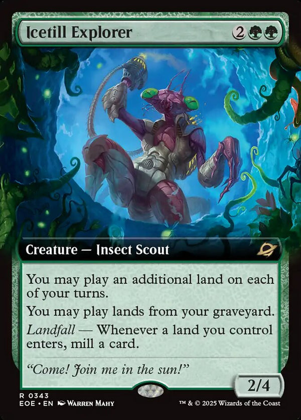 Icetill Explorer (Extended Art) - Magic: The Gathering