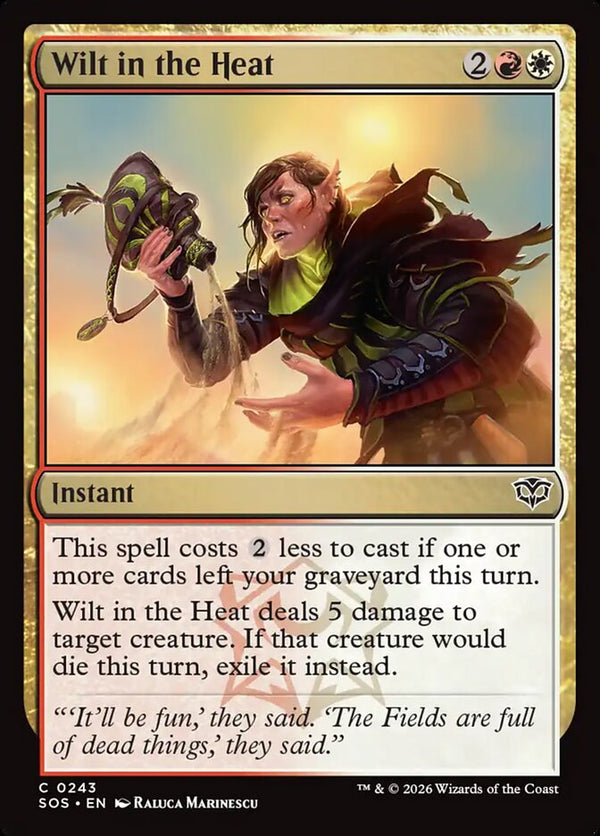 Wilt in the Heat - Magic: The Gathering