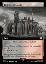 Temple of Malice (Extended Art) (Surge Foil) - Magic: The Gathering