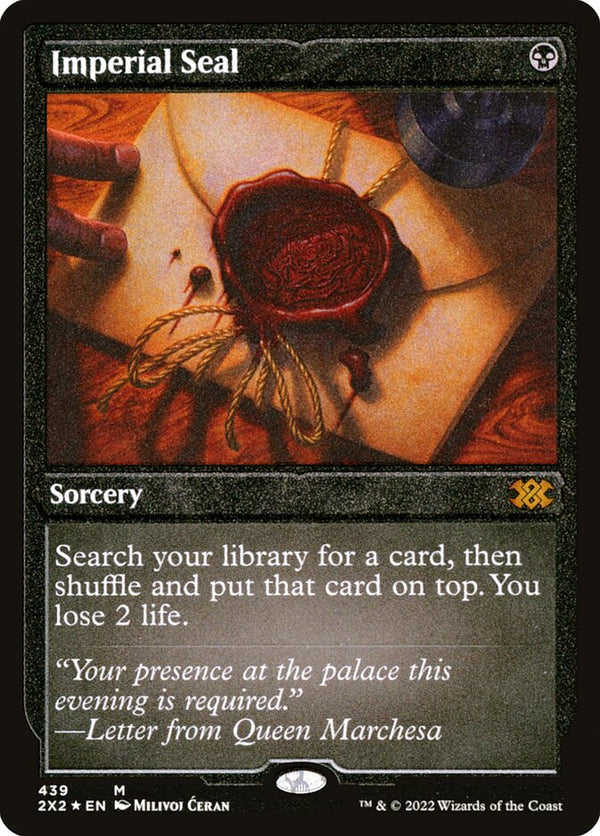 Imperial Seal (Foil Etched) - Magic: The Gathering