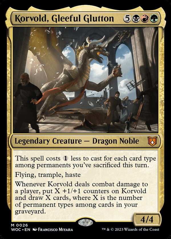 Korvold, Gleeful Glutton - Magic: The Gathering