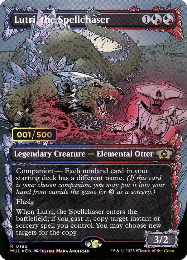 Lutri, the Spellchaser (Serial Numbered) - Magic: The Gathering