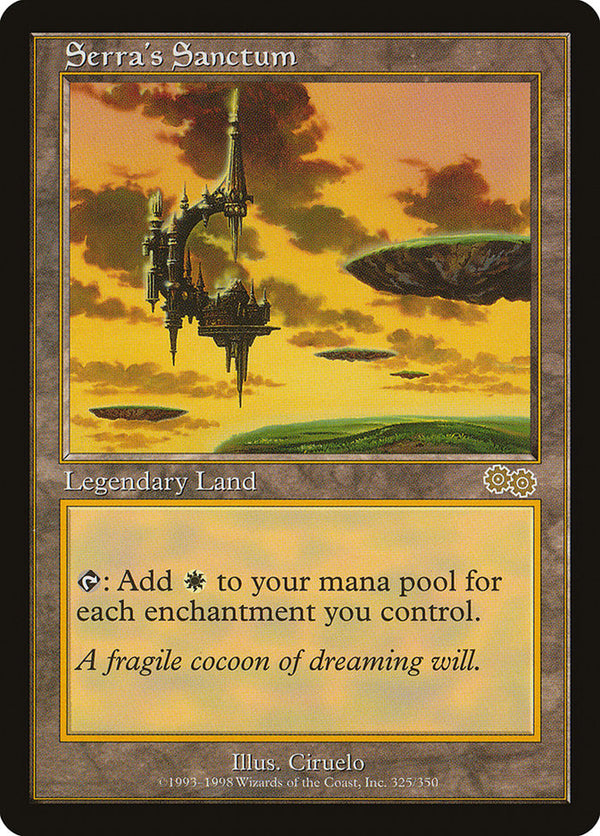 Serra's Sanctum - Magic: The Gathering