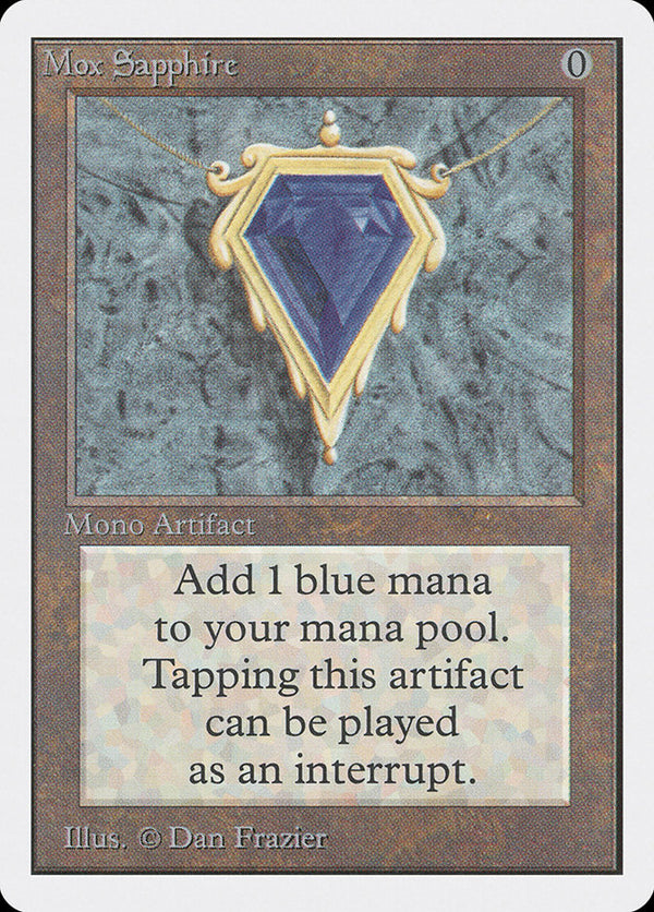Mox Sapphire - Magic: The Gathering
