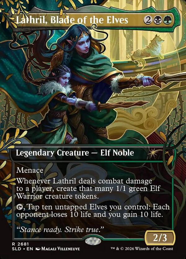 Lathril, Blade of the Elves (SLD 2681) - Magic: The Gathering