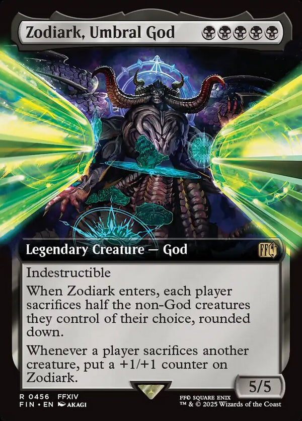 Zodiark, Umbral God (Extended Art) - Magic: The Gathering