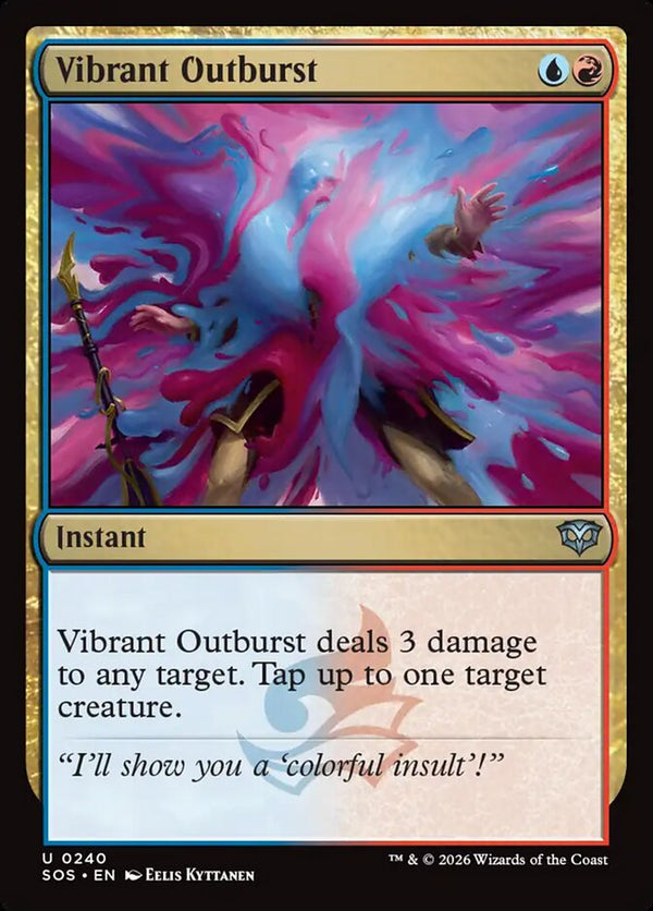 Vibrant Outburst - Magic: The Gathering