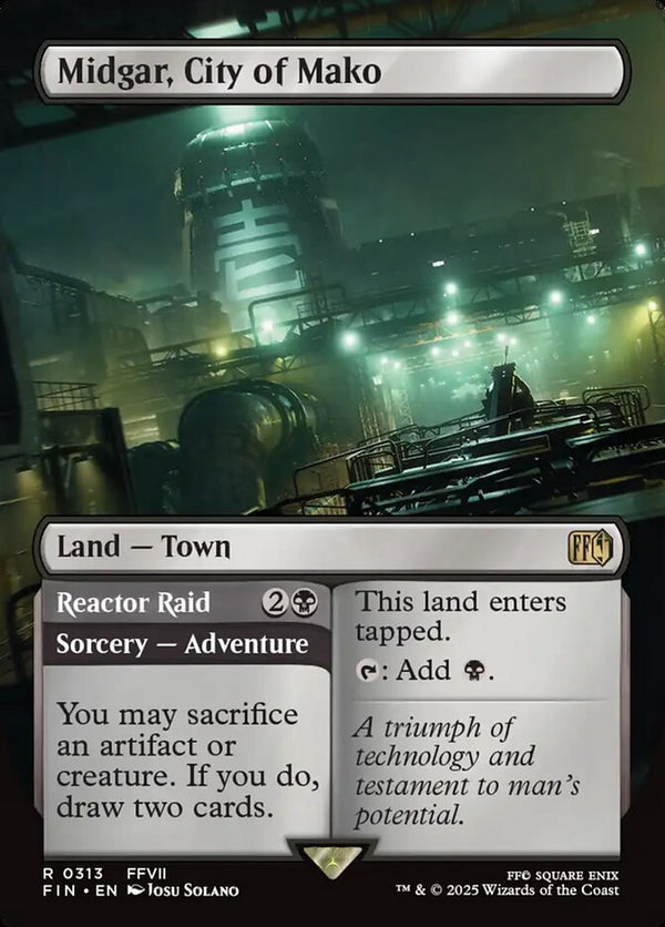 Midgar, City of Mako (Borderless) - Magic: The Gathering