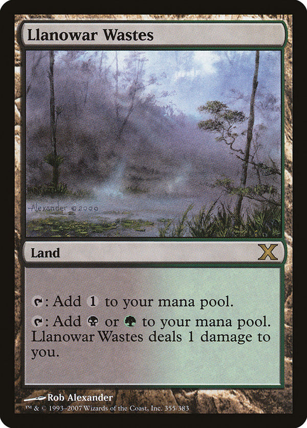 Llanowar Wastes - Magic: The Gathering