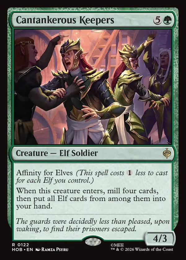 Cantankerous Keepers (HOB 122) - Magic: The Gathering