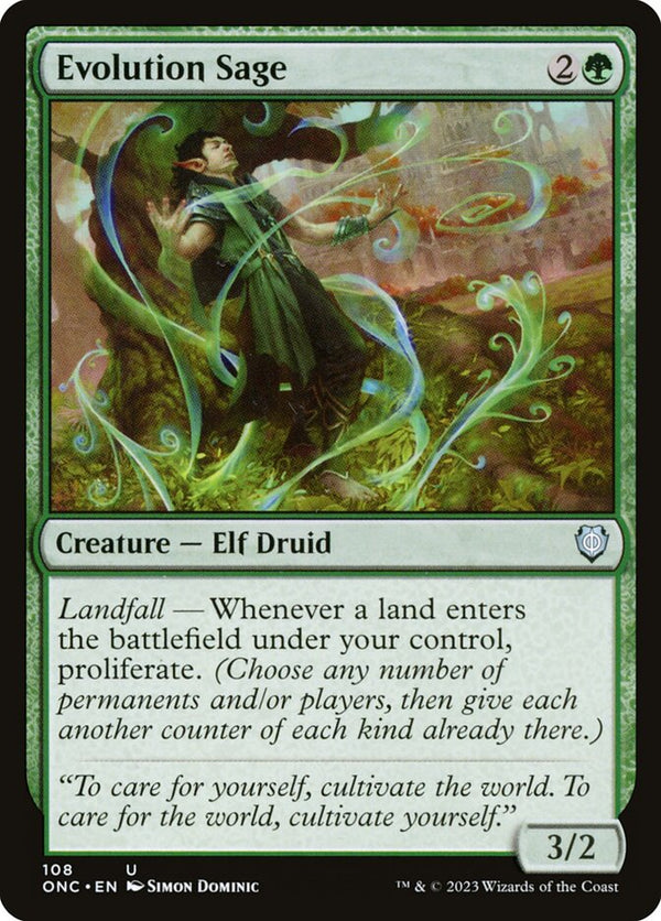 Evolution Sage - Magic: The Gathering