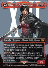 Clive, Ifrit's Dominant (0385) (Borderless) - Magic: The Gathering