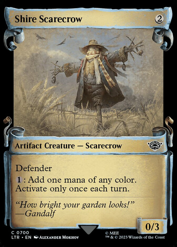 Shire Scarecrow (Showcase Scrolls) - Magic: The Gathering