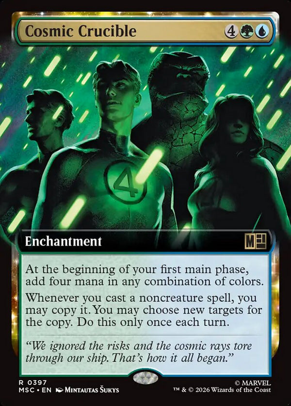 Cosmic Crucible (Extended Art) - Magic: The Gathering