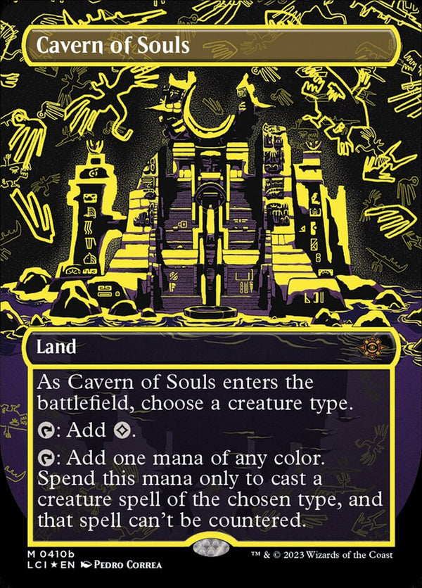 Cavern of Souls (Neon Yellow) - Magic: The Gathering