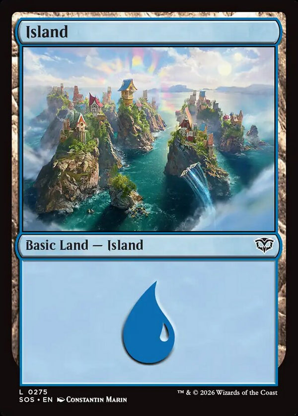 Island (0275) - Magic: The Gathering
