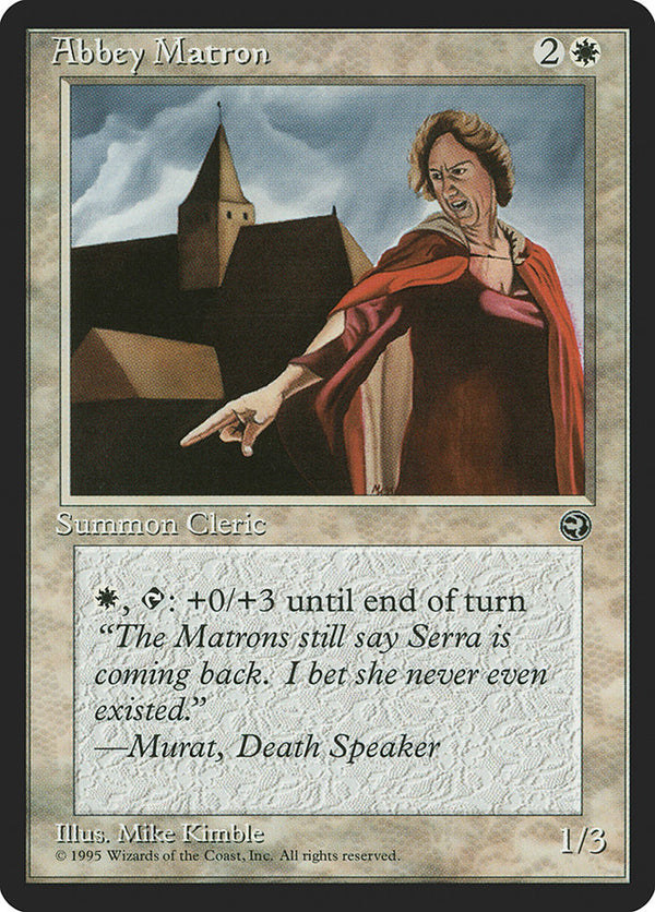 Abbey Matron [Version 2] - Magic: The Gathering