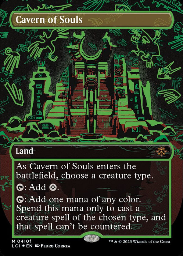 Cavern of Souls (0410f) (Borderless) - Magic: The Gathering