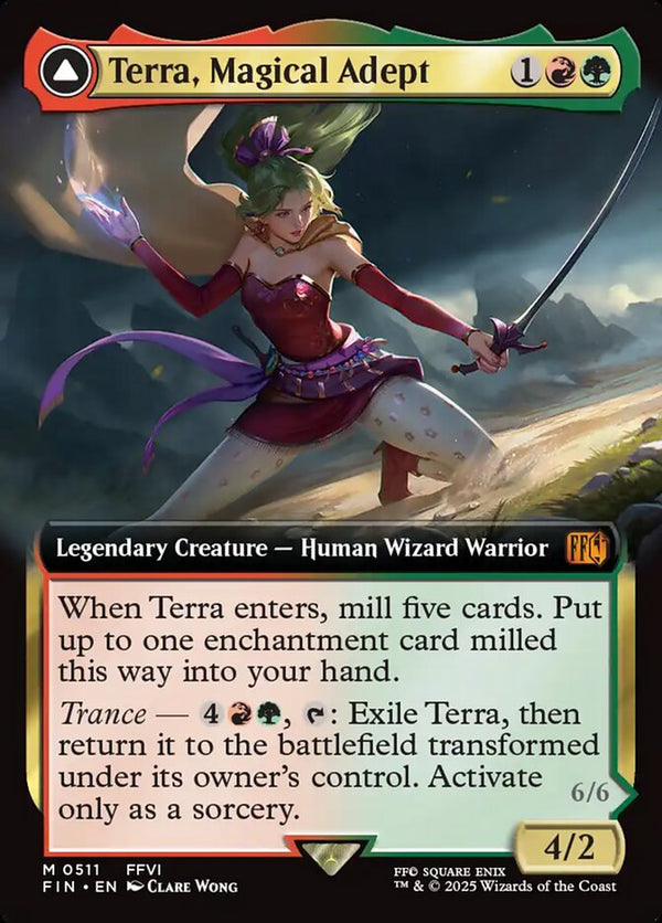 Terra, Magical Adept (Extended Art) - Magic: The Gathering