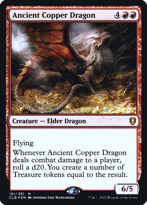 Ancient Copper Dragon - Magic: The Gathering