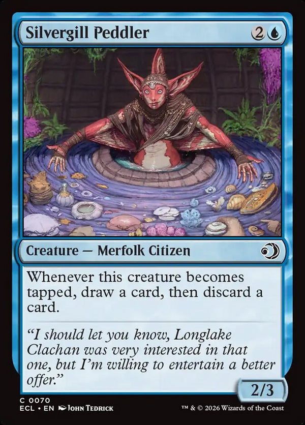 Silvergill Peddler - Magic: The Gathering