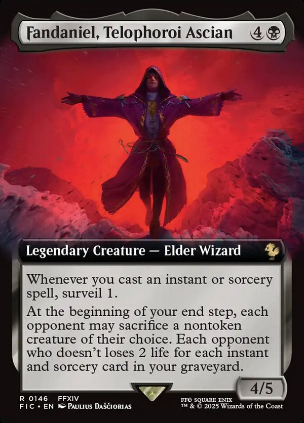 Fandaniel, Telophoroi Ascian (Extended Art) - Magic: The Gathering