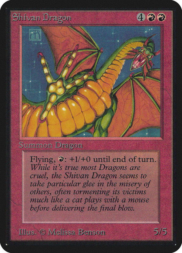 Shivan Dragon - Magic: The Gathering