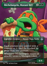 Michelangelo, Mutant BFF (Borderless) - Magic: The Gathering