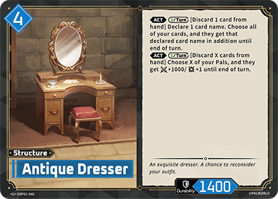 Antique Dresser (EBP01-040) - Palworld