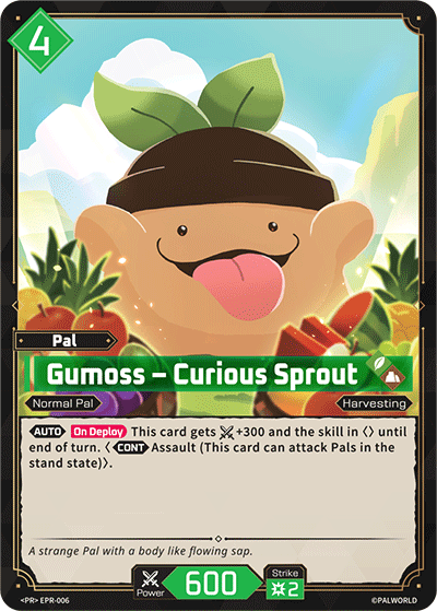 Gumoss - Curious Sprout (EPR-006) - Palworld