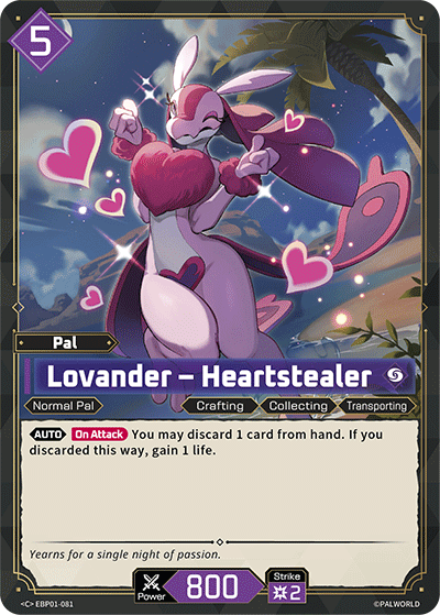 Lovander - Heartstealer (EBP01-081) - Palworld