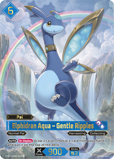 Elphidran Aqua - Gentle Ripples (TSP) (ETD01-012TSP) - Palworld