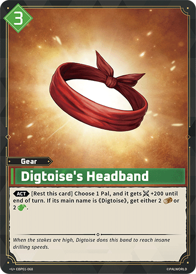 Digtoise's Headband (EBP01-068) - Palworld