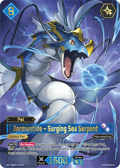 Jormuntide - Surging Sea Serpent (SP) (EBP01-027SP) - Palworld