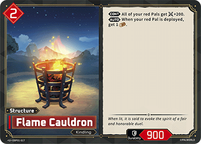 Flame Cauldron (EBP01-017) - Palworld
