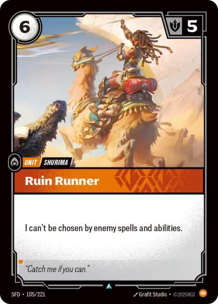 Ruin Runner (SFD 105/221) - Riftbound: League of Legends TCG