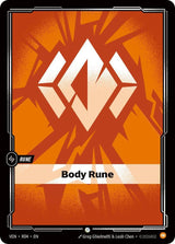 Body Rune (VEN R04) - Riftbound: League of Legends TCG