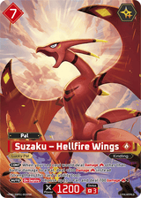 Suzaku - Hellfire Wings (OSR) (EBP01-002OSR) - Palworld