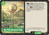 No Pals Beyond Sign (EBP01-067) - Palworld