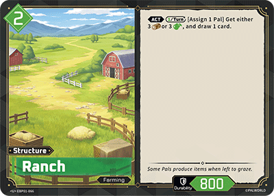 Ranch (EBP01-066) - Palworld