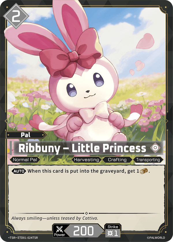 Ribbuny - Little Princess (TSR) (ETD01-024TSR) - Palworld