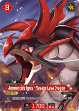 Jormuntide Ignis - Savage Lava Dragon (OSR) (EBP01-001OSR) - Palworld